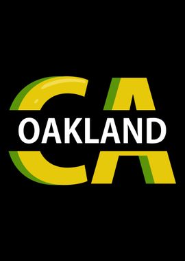 Oakland California Cutout