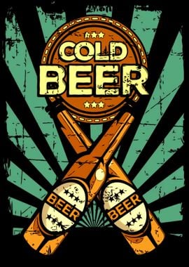 Vintage Beer Poster