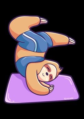 Sloth Yoga meditation chil