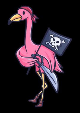 Flamingo Jolly Roger Capta