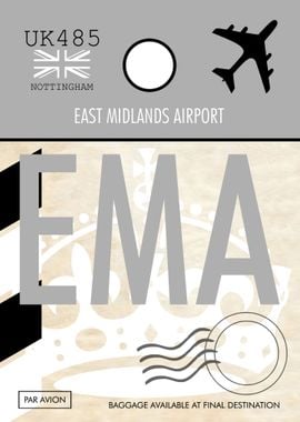 EAST MIDLANDS AIRPORT EMA