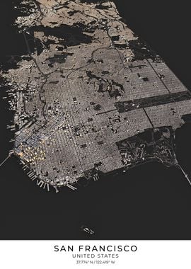 San Francisco 3D City Map