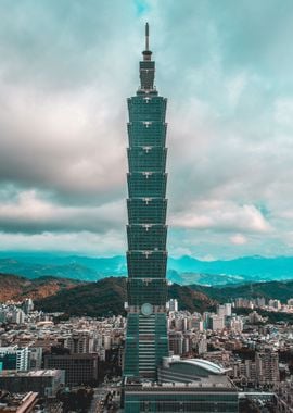 Taiwan City Skyline China