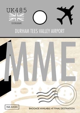 DURHAM TEES AIRPORT MME