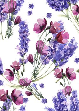 Lavender Pattern 04