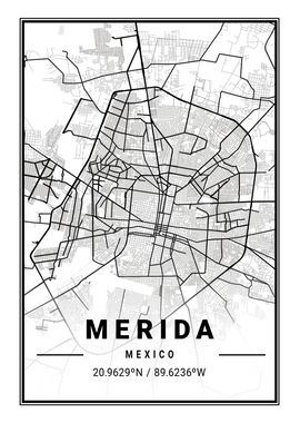 Merida Light City Map