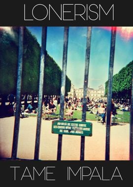 Lonerism Tame Impala Poster picture metal print paint by Aden