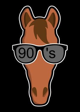 90s Party Animal Horse