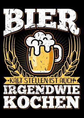 Bier Kaltstellen Lustig