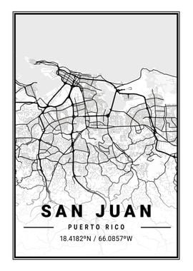 San Juan Light City Map