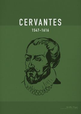 Cervantes Author Art