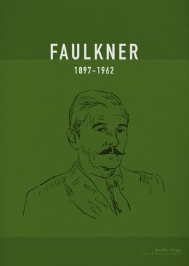 Faulkner Author Art