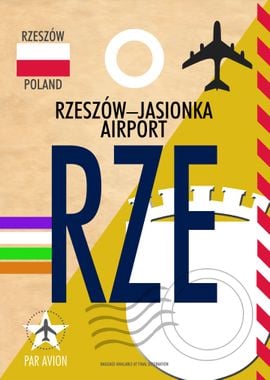 POLAND AIRPORT RZESZOW RZE