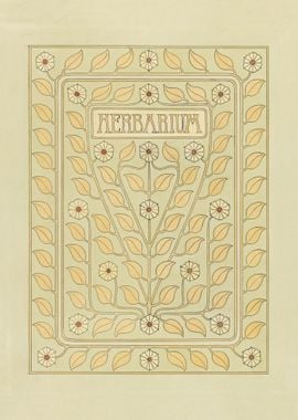 Herbarium book cover 