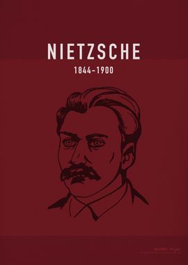 Nietzsche Author Art