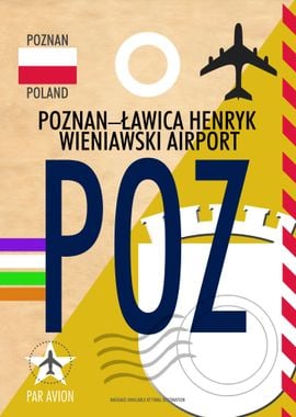 POLAND POZNAN AIRPORT POZ