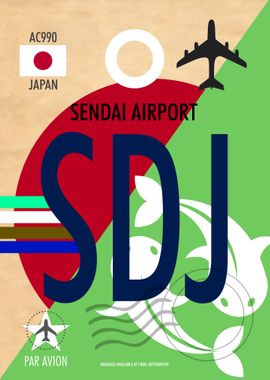 JAPAN SENDAI AIRPORT SDJ