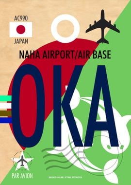 JAPAN NAHA AIRPORT OKA