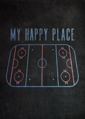 Hockey My Happy Place