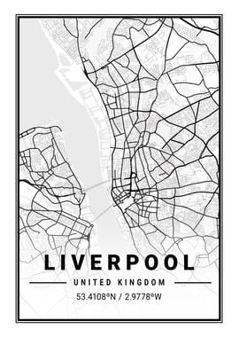 Liverpool Light City Map