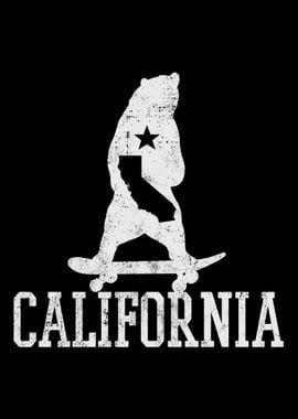 California Flag Skateboard