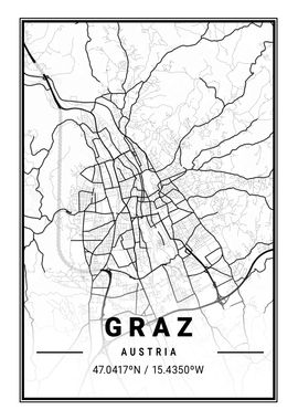 Graz Light City Map