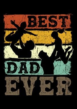 Best Dad Retro