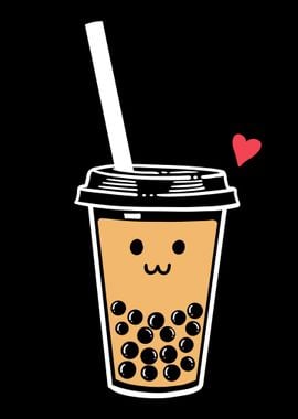 Boba Bubble Drink Kawaii