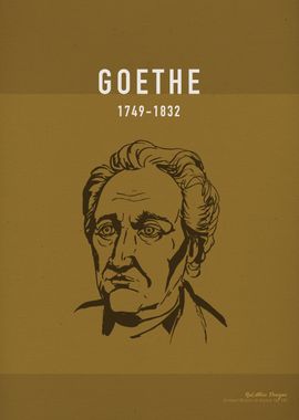 Goethe Author Art