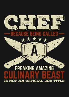 Funny Chef Design