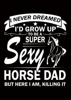 Horse Dad Father Day