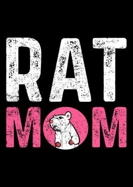 Ratte Maus Rat Mom Mama Ti