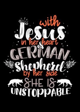 With Jesus In Her Heart Ge