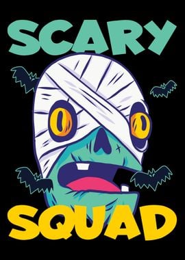 Scary Squad Mummy Art