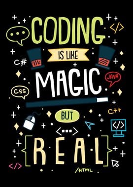 Coding Is Like Magic But R