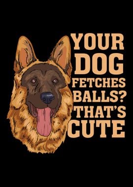 Your Dog Fetches Balls Th