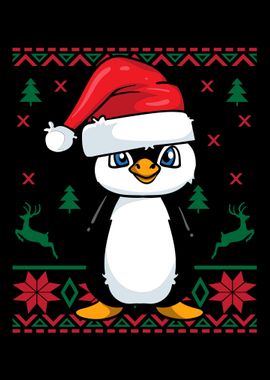 Ugly Christmas Penguin for