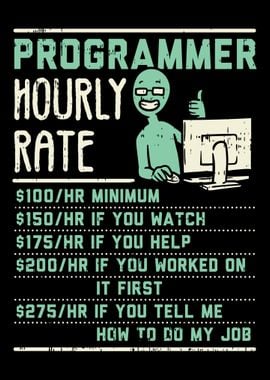 Programmar Hourly Rate For