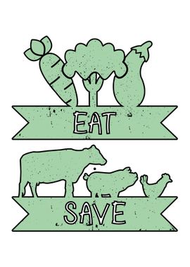 Eat Save Vegan Gift Idea