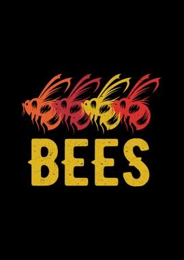 Retro Bees