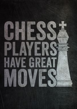 Chess Player Poster