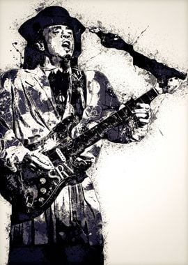 Stevie Ray Vaughan Art 12