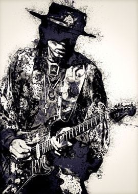 Stevie Ray Vaughan Art 16