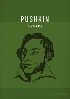 Pushkin Author Art