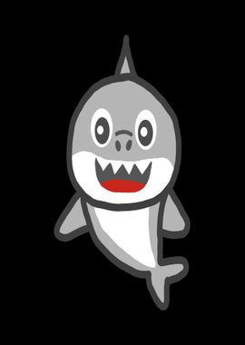 Funny Cool Shark for