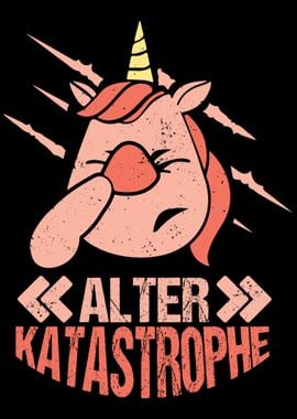 Alter Katastrophe Einhorn