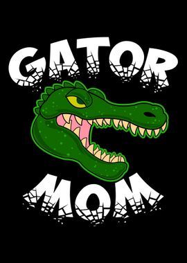 Gator Mom Vintage Retro Mo