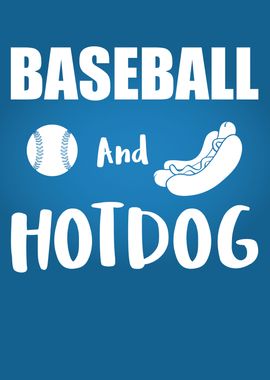 Baseball and Hotdog decor