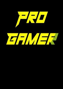 Pro Gamer Gaming Player