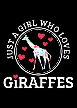 Giraffe Love Girl